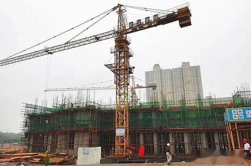 把失掉的工期趕回來(lái) 蔡甸建筑工地施工忙